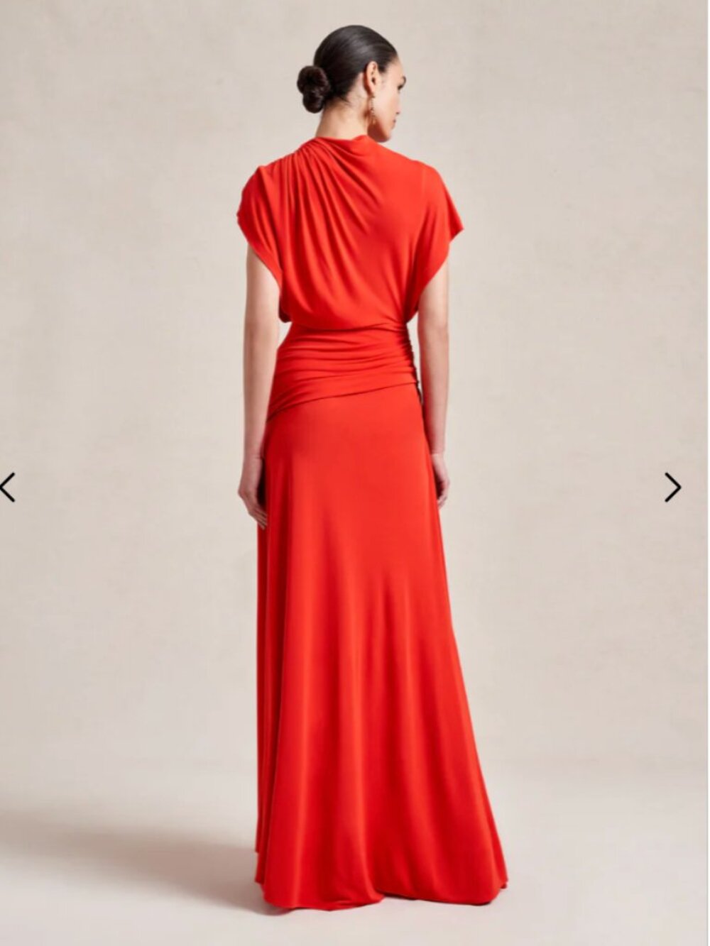 La Ligne NWT Milla dress, tomato, M - Picture 4 of 11